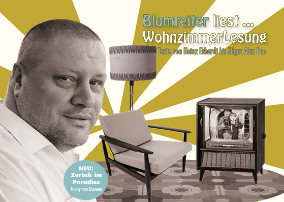 Flyer Wohnzmmerlesungen